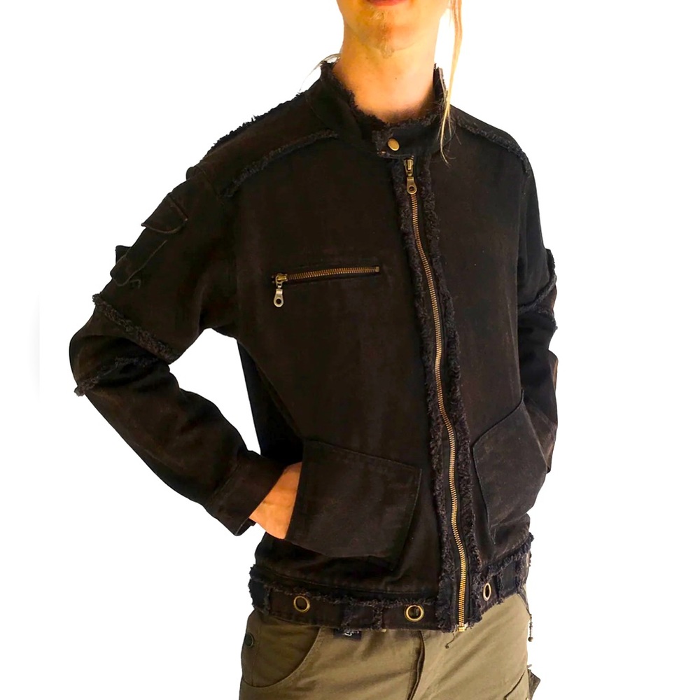 Dreamtime Clothing
Mens Streetwear Canvas Jacket Stonewashed, Size XL
